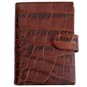 Портмоне с хлястиком на кнопке Dr. Koffer X510120-80-09
