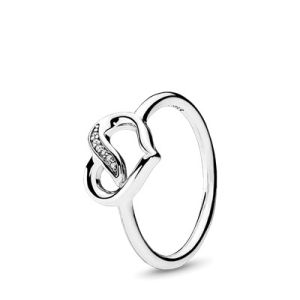 PANDORA 191022CZ-52 кольцо