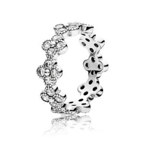 PANDORA 191000CZ-52 кольцо