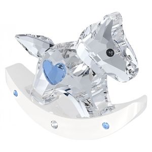 Swarovski Лошадка-качалка, Blue 1194059
