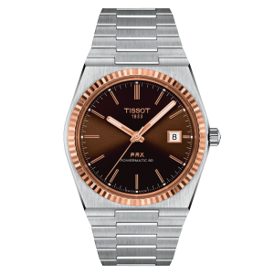 TISSOT PRX POWERMATIC 80 STEEL & 18K GOLD T931.407.41.291.00