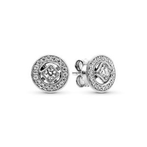 PANDORA 290721CZ серьги из двух частей