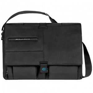 Piquadro сумка горизонтальная с плечевым ремнем CA1592SI/N