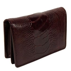Визитница из кожи страуса Dr. Koffer X510132-57-09