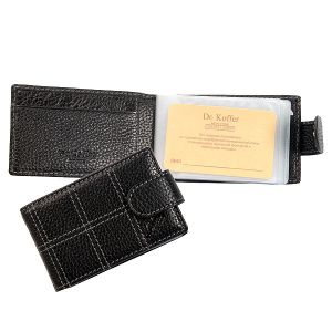 Визитница на кнопке Dr. Koffer X510262-02-04