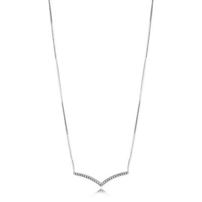 PANDORA 397802CZ-45 колье с кулоном