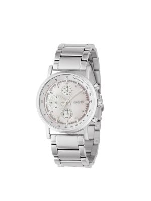 DKNY SOHO POLISHED STAINLESS STEEL CHRONOGRAPH WATCH