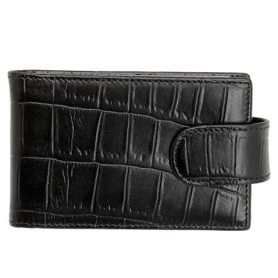 Визитница на кнопке Dr. Koffer X510151-102-04