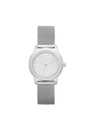 DKNY TOMPKINS STAINLESS STEEL ROUND MESH BRACELET