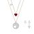 Swarovski кулон+серьги 5291089