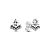 PANDORA 297787CZ серьги