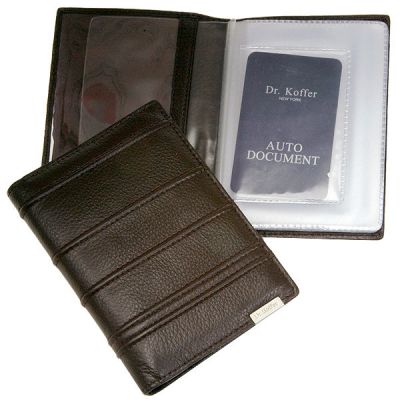Обложка для автодокументов  Dr. Koffer X510177-17-09
