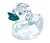 Swarovski Счастливая утка «Снежинка» 5136374