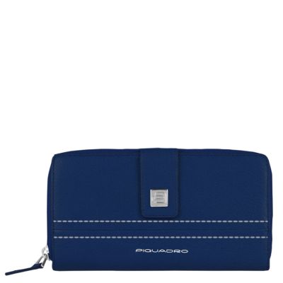 Piquadro Портмоне женское на кнопке PD1354S72/BLU