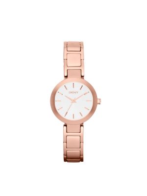 DKNY STANHOPE ROSE GOLD-TONE WATCH
