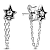 PANDORA 298604C01 серьги