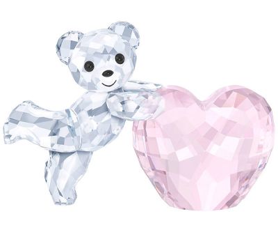Swarovski Медведь Kris «Розовое сердце» 5265323