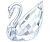 Swarovski Лебедь, большой 189254