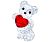 Swarovski Медведь Kris – «Сердечко для тебя» 958449