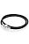 PANDORA 590745CBK-D1 браслет кожаный
